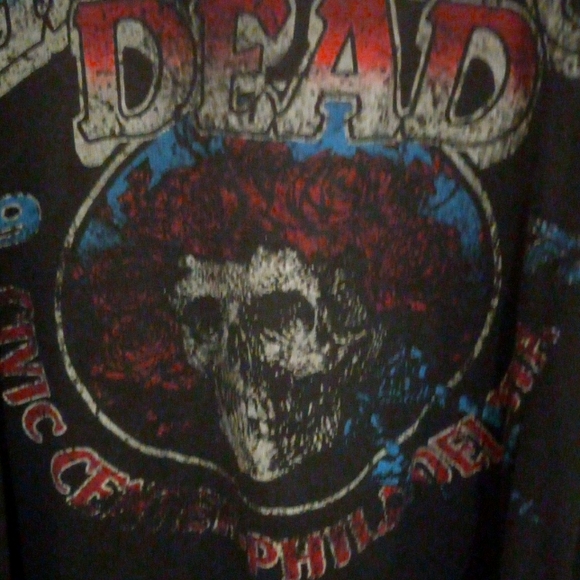 Vintage size XL men's Grateful Dead 1974 Civic Center by junk food - Picture 6 of 6